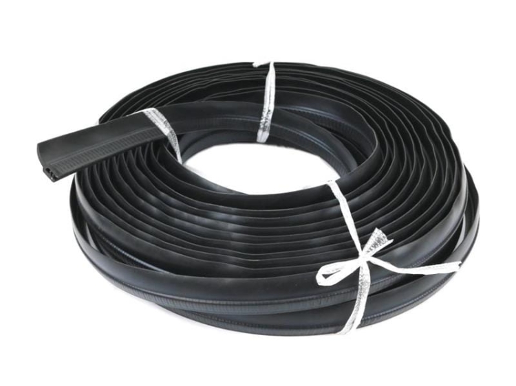 Uszczelka krawędziowa T45 zaciskowa zbrojona z płetwą prostą