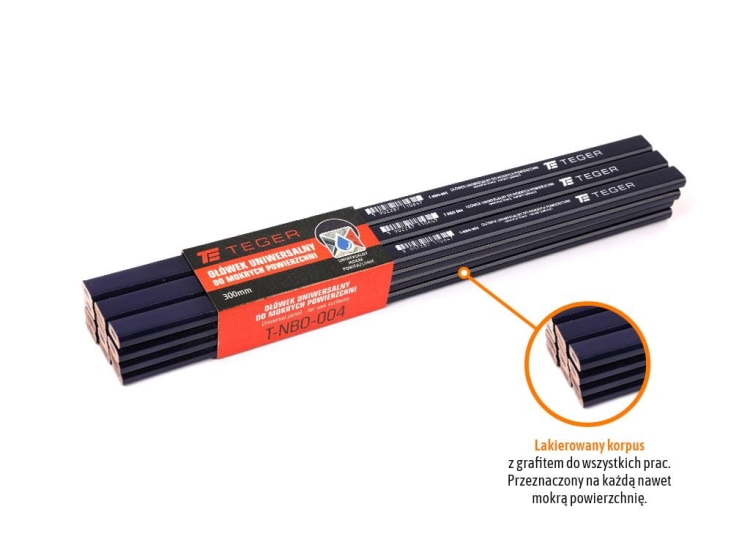 Ołówek uniwersalny - do mokrych powierzchni 300mm TEGER 3