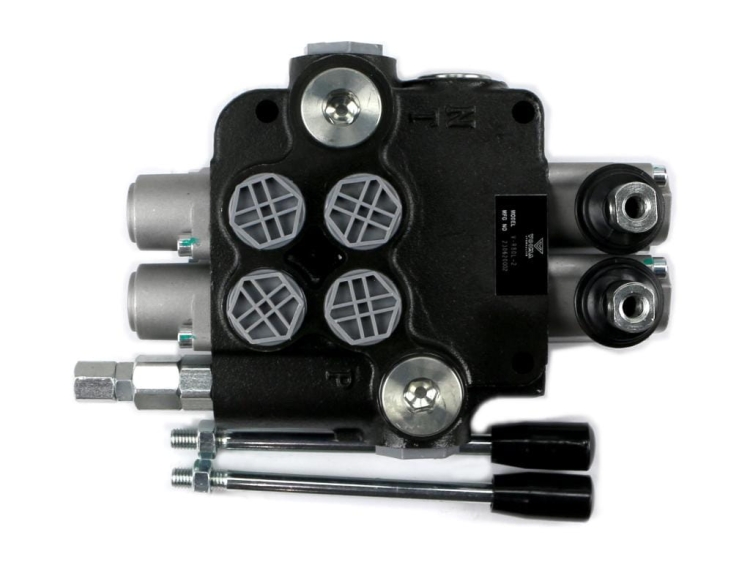 Rozdzielacz hydrauliczny 2-sekcyjny 80L VOIMA 3