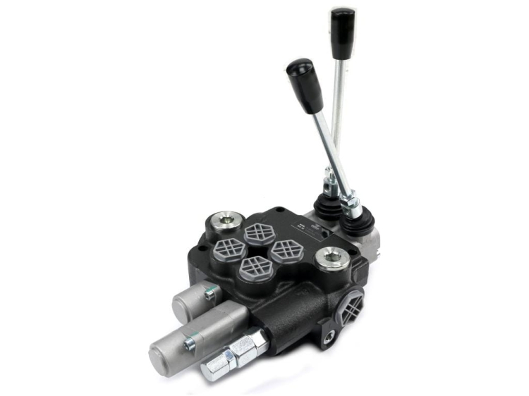 Rozdzielacz hydrauliczny 2-sekcyjny 80L (1-sekcja pływająca) VOIMA 2