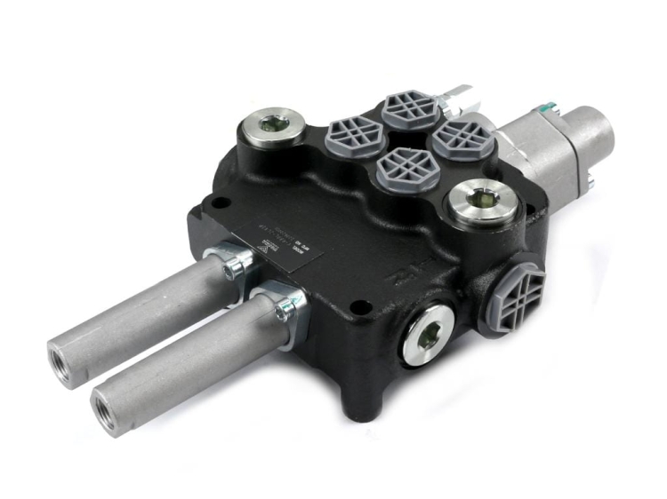 Rozdzielacz hydrauliczny 2-sekcyjny 80L (1-sekcja pływająca) sterowany na linkę VOIMA 2