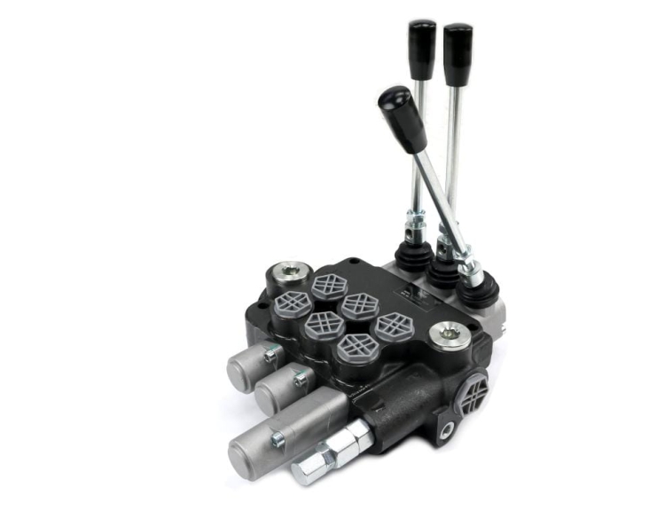 Rozdzielacz hydrauliczny 3-sekcyjny 80L (1-sekcja pływająca) VOIMA 2