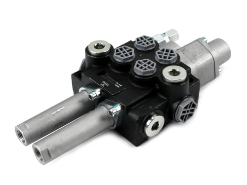 Rozdzielacz hydrauliczny 2-sekcyjny 40L (1-sekcja pływająca) sterowany na linkę VOIMA 2