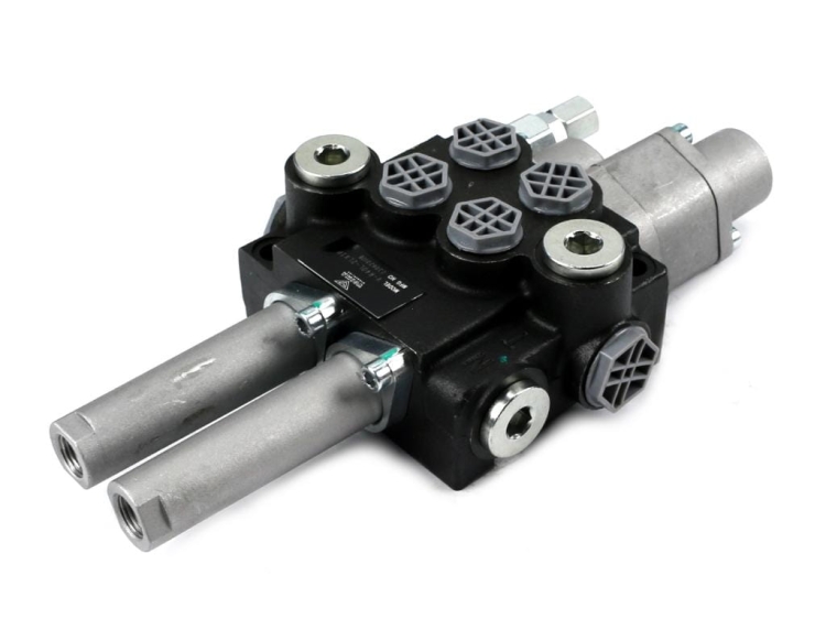 Rozdzielacz hydrauliczny 2-sekcyjny 40L (1-sekcja pływająca) sterowany na linkę VOIMA 2