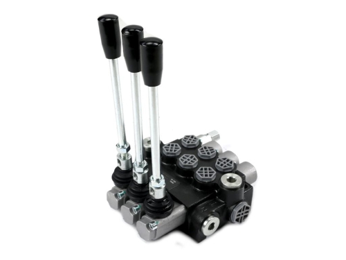 Rozdzielacz hydrauliczny 3-sekcyjny 40L VOIMA 2