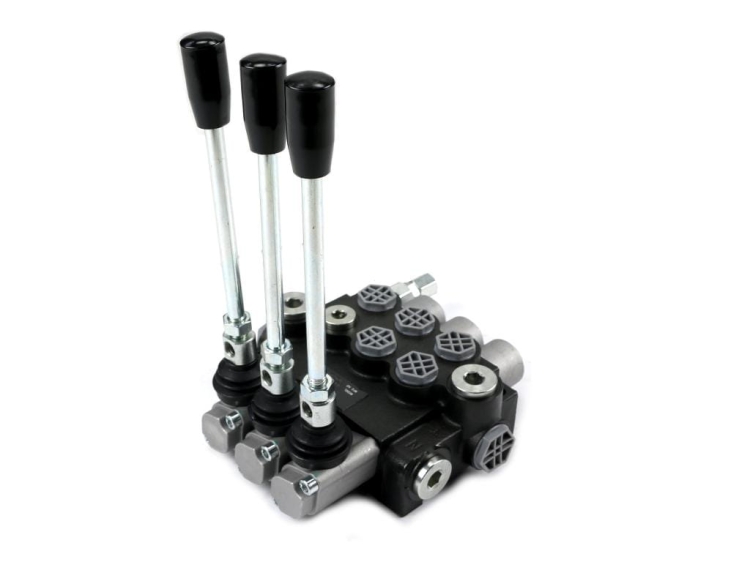 Rozdzielacz hydrauliczny 3-sekcyjny 40L (1-sekcja nurnikowa) VOIMA  2