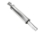 Tłumik okrągły krótki 865mm 4.5kg C-330 (prosty) INOX WARYŃSKI