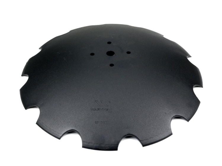 Talerz uzębiony Z-12 fi 610 mocowanie 4/115 grubość 5 mm zastosowanie Mandam Waryński