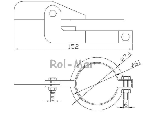 Pokrywa tłumika C-385/MF4 80014999/70011430 2