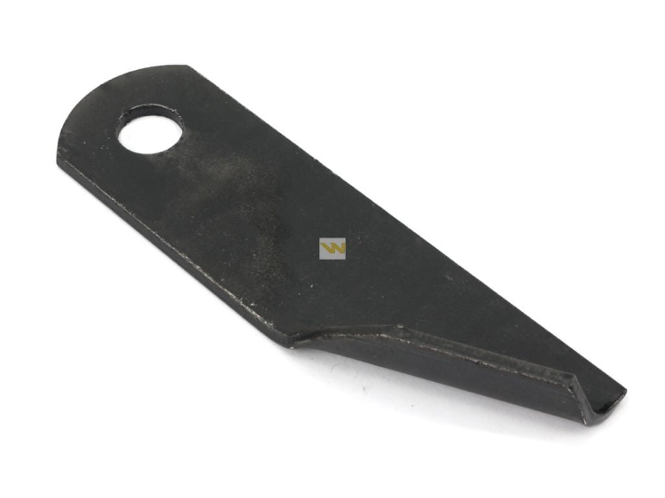 Nóż obrotowy rozdrabniacz słomy sieczkarnia podgięty 173x50x4.5mm otwór 18 zastosowanie 87031976 New Holland WARYŃSKI