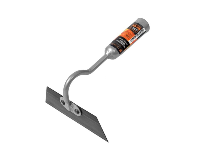 Haczka metalowa trapezowa do usuwania chwastów (mocowanie CLICK) TEGER 2