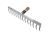 Grabie metalowe 14 zębne (mocowanie CLICK) TEGER 2