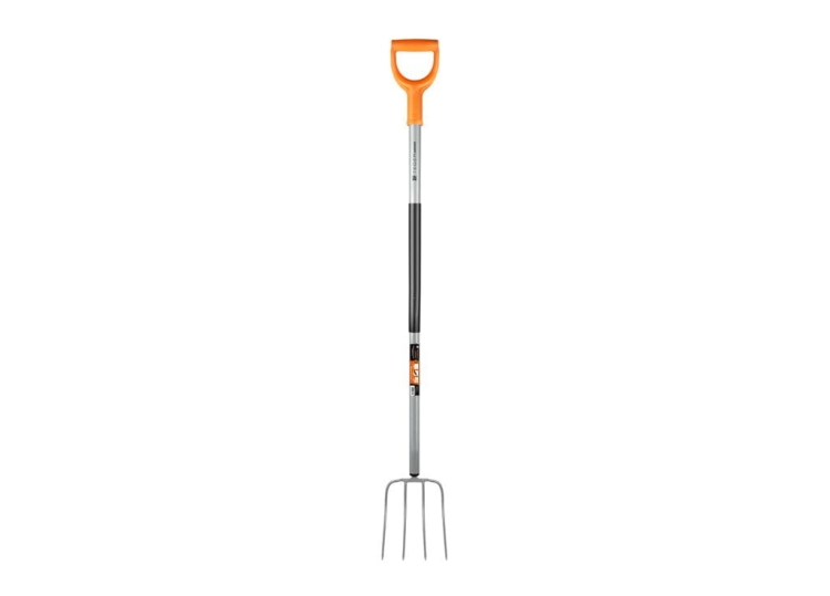 Widły gospodarcze 4-zębne na metalowym trzonku - Extra Long (dł. 1580 mm) Extreme Teger