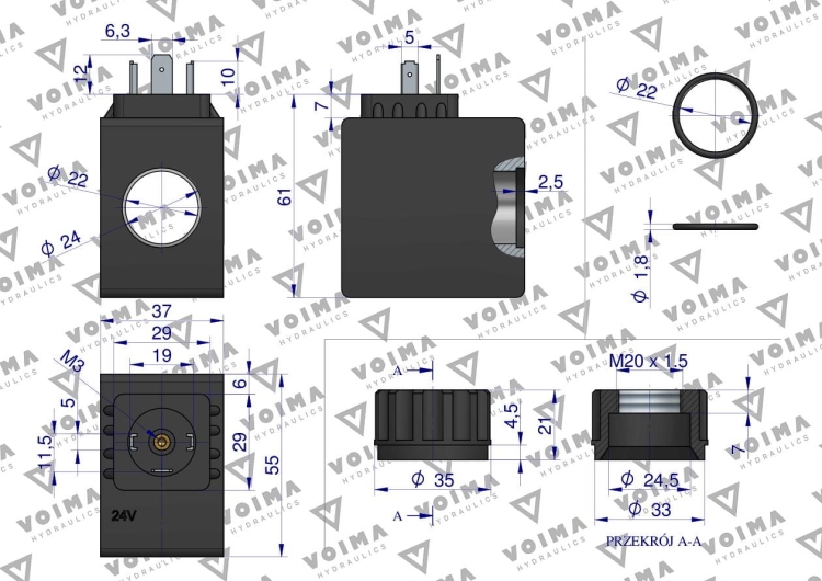 V-CEW-R80L-24V