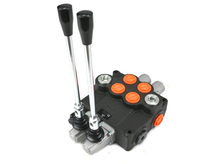 Rozdzielacz hydrauliczny 2-sekcyjny 120L VOIMA 2