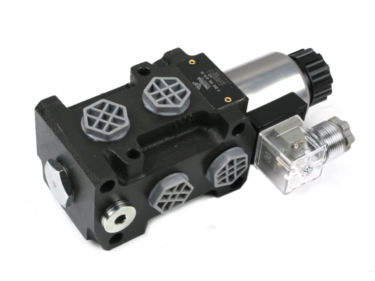 Dzielnik zawór elektrozawór kierunkowy elektromagnetyczny kontroli (DVS6/50 L/MIN) (24V DC) 6/2 G3/8 50L VOIMA