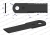 Nóż obrotowy rozdrabniacz słomy sieczkarnia 173x50x5mm otwór 20 zastosowanie 87318316 New Holland WARYŃSKI  2