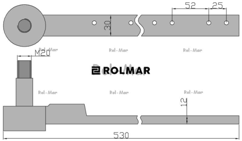 Główka kosy 6 - 7,5 m 670406.1 Claas 2