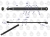 Cięgło dźwignia dolna (L-980mm) MF-255, 3512, 3514 MF3 ORYGINAŁ URSUS  4