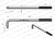 Uchwyt 3/4 wzmocniony typu L 450mm Waryński 3