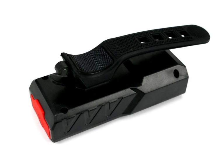 Lampa rowerowa LED przednia zdwojona z powerbankiem 4000 mAh i funkcją RED ładowana USB Teger 6