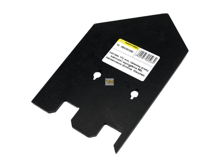 Lemiesz 172 mm listwowy prawy Grimme szerokość wyorywania 580  Waryński 2