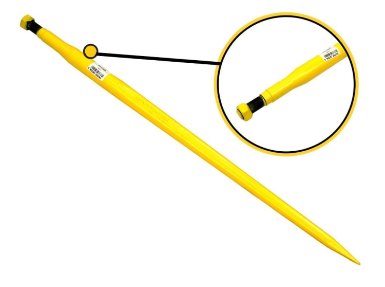 Ząb ładowacza uniwersalny prosty L- 880 mm na tuleję od zębów Z Tur WARYŃSKI