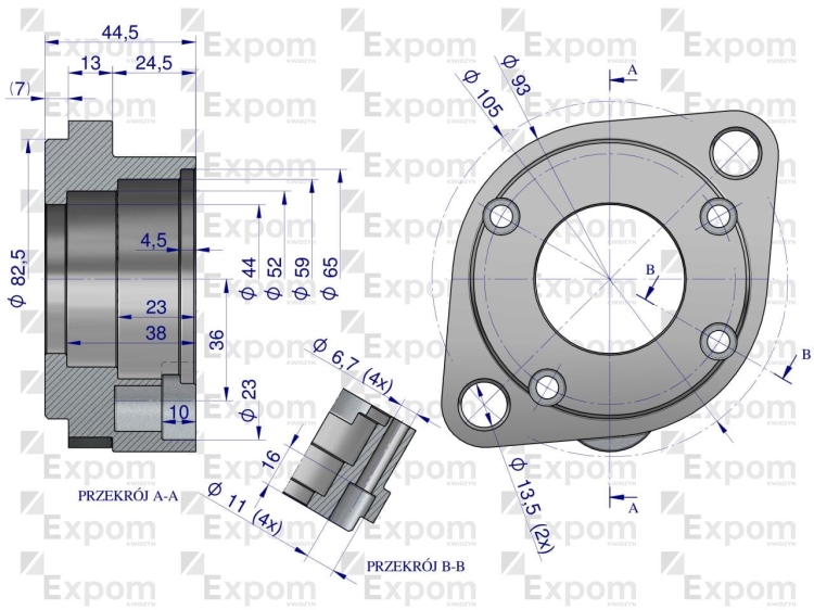 Głowica rozrusznika typu Magneton 9144821 Blue Line EXPOM KWIDZYN 2