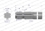 Wałek WOM frezowany jednostronnie 700mm Z6 - 1 3/8 Waryński 2
