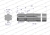 Wałek WOM frezowany jednostronnie 600mm Z6 - 1 3/8 Waryński 2