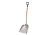 Łopata aluminiowa gospodarcza - uniwersalna - szeroka (368/483/1380mmm) Teger