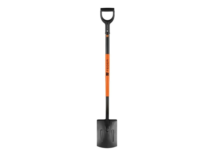 Szpadel prosty na metalowym trzonku (dł. 1250 mm) Teger