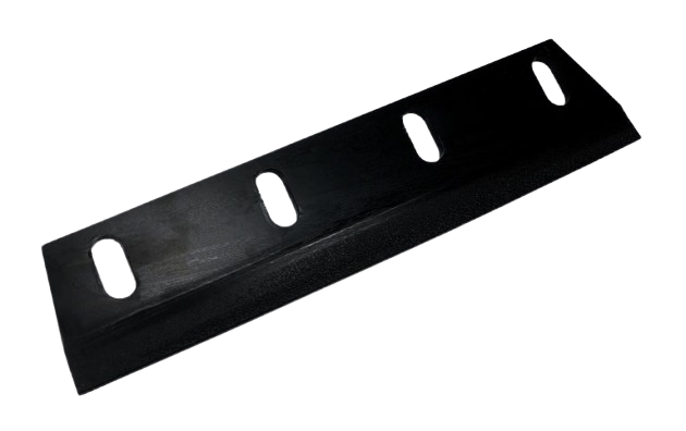 Nóż sieczkarni napawany lewy do trawy 380x90x8.5L otwory 4x35mm Claas Jaguar 9846700 WARYŃSKI 3