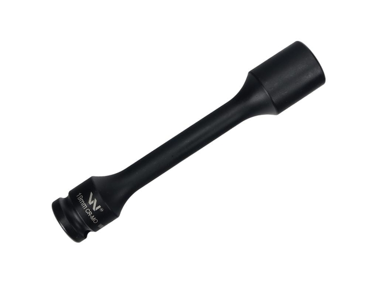 Nasadka udarowa 1/2" sześciokątna slim 19mm długość 150 mm stal CrMo Waryński