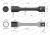 Nasadka udarowa 1/2" sześciokątna slim 19mm długość 150 mm stal CrMo Waryński 2