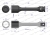 Nasadka udarowa 1/2" sześciokątna slim ze stali CrMo 24mm długość 150 mm Waryński 2