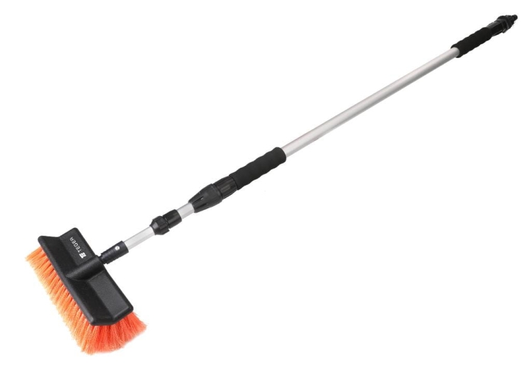 Szczotka teleskopowa - przepływowa (dł. 130-300cm) włosie PP TEGER