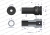 Nasadka udarowa 3/4" dwunastokątna ze stali CrMo 19mm bardzo długa D90 SLIM Waryński  3