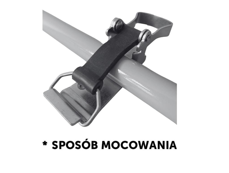 Uniwersalny uchwyt łopaty szpadla szczotki fi-24-36mm