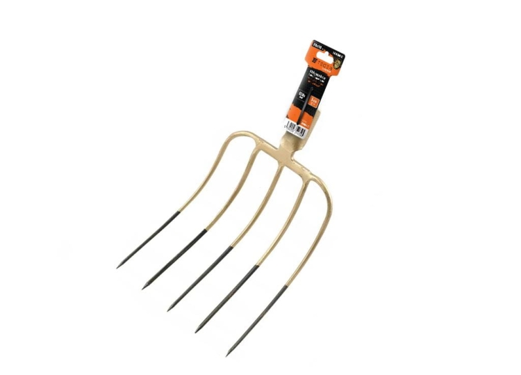 Widły gospodarcze 5-zębne nieoprawne kute Teger 3