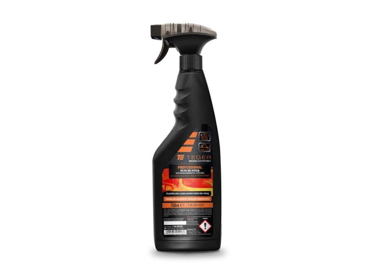 Płyn do mycia szyb samochodowych i lusterek - PROFESSIONAL 750ml - atomizer Teger