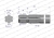 Wałek WOM frezowany jednostronnie 300mm Z6 - 1 3/8 Waryński 2