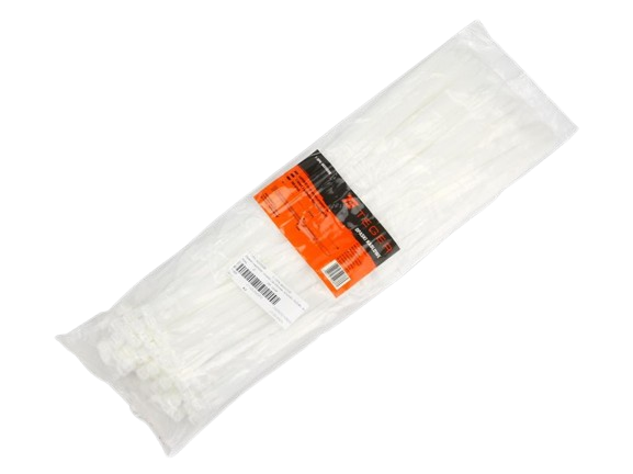 Opaski kablowe trytytki 9.0 x 550mm 100 szt transparentne odporne na UV Teger