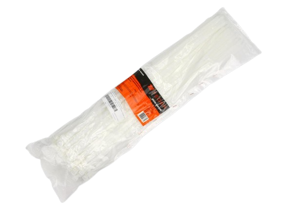 Opaski kablowe trytytki 9.0 x 650mm 100 szt transparentne odporne na UV Teger