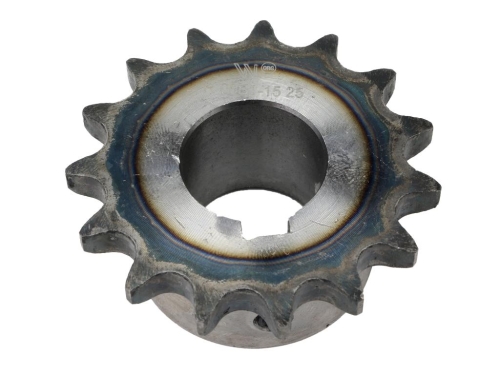 Koło łańcuchowe hartowane 08B1 (R1 1/2) Z-19 otwór 25mm Waryński