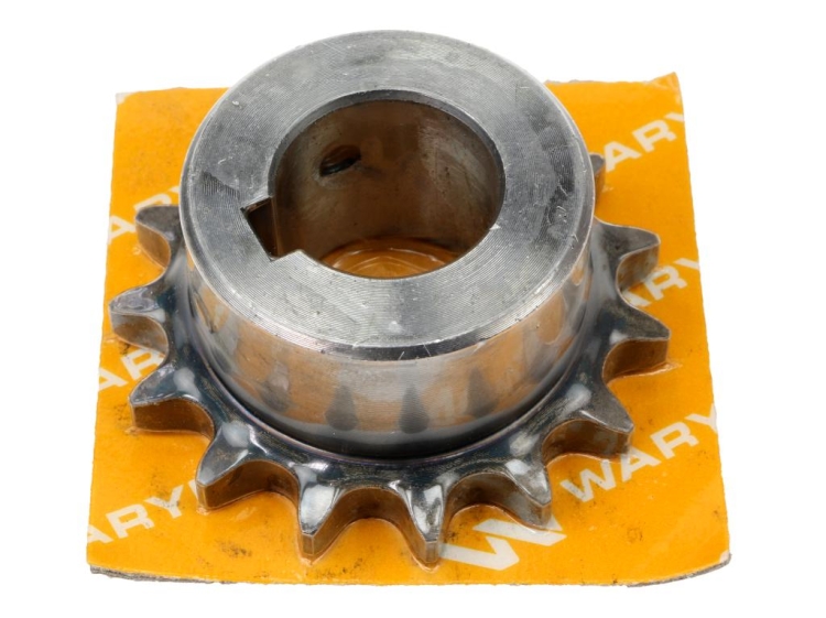 Koło łańcuchowe hartowane 08B1 (R1 1/2) Z-19 otwór 25mm Waryński 2