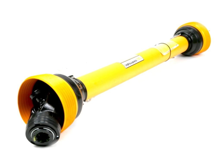 Wał przegubowo-teleskopowy 660-1000mm 1240Nm Z6 - 1 3/4 z drugiej strony sprzęgło jednokierunkowe Z6 - 1 3/4 CE 2020 seria 8R Waryński  2