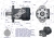 Silnik hydrauliczny orbitalny V-MR-S-S 50 cm3/obr (140 bar / max.175 bar) VOIMA 6