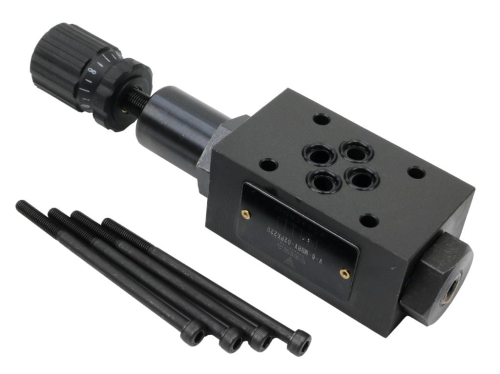 Zawór redukcyjny płytowy CETOP 3 NG6 (linia P - nastawa 35-140 bar) VOIMA