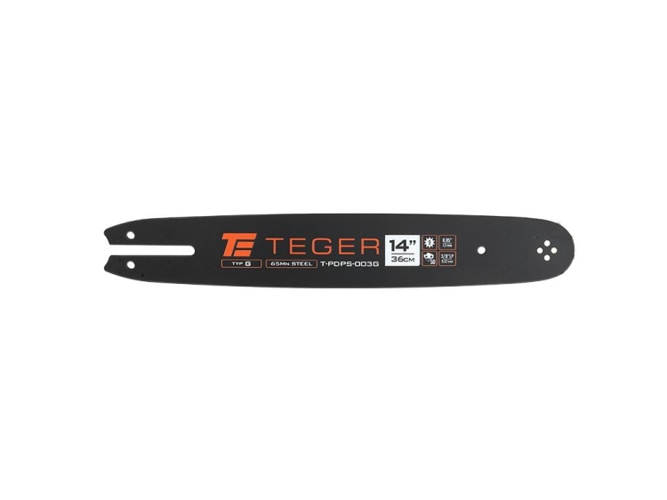 Prowadnica łańcucha do piły 14" (36 cm) / 3/8" 1,3mm 50 og. / 9z / moc. G / Teger